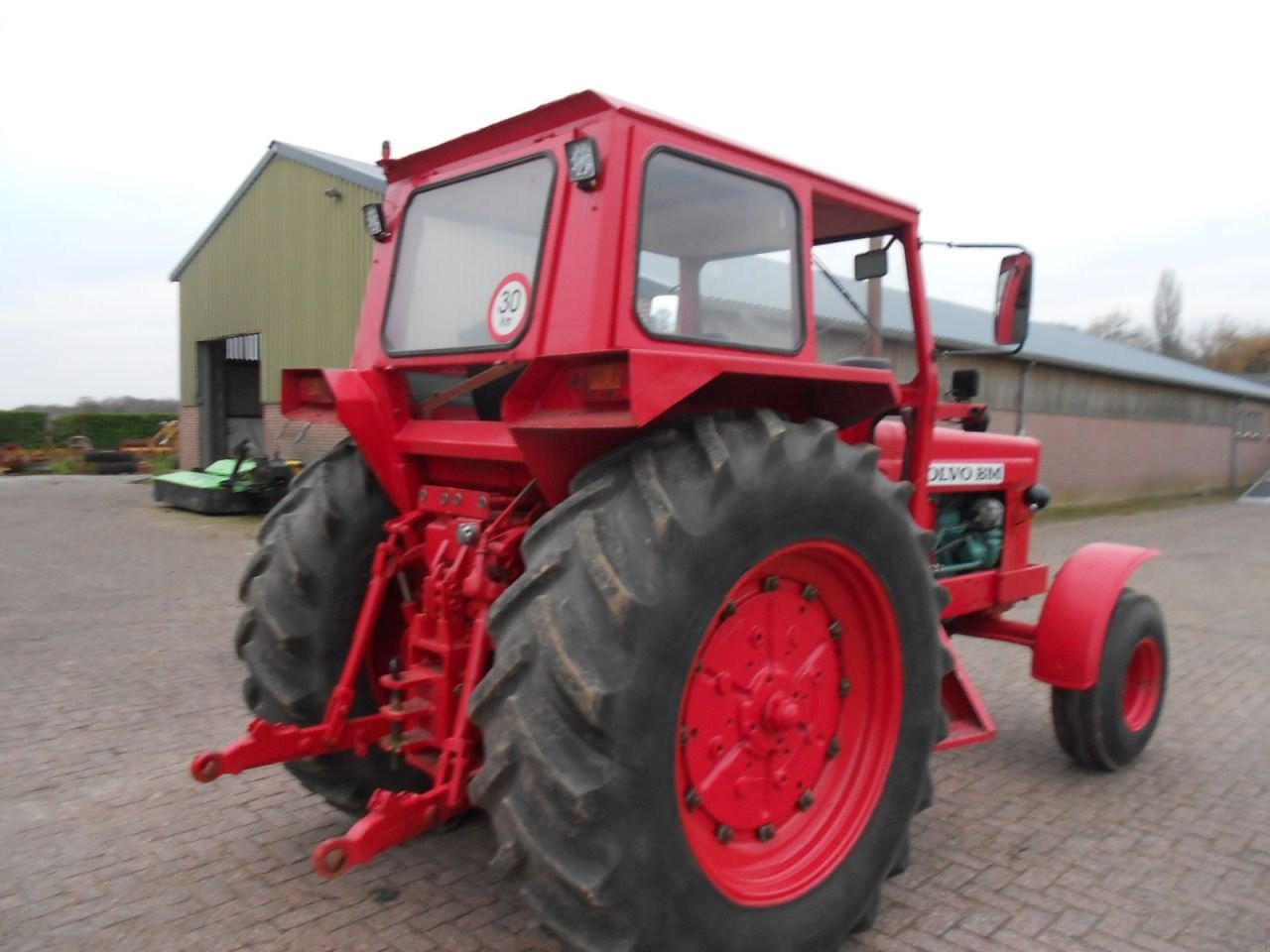 Oldtimer-Traktor Türe ait Volvo bm 800, Gebrauchtmaschine içinde Oirschot (resim 4)