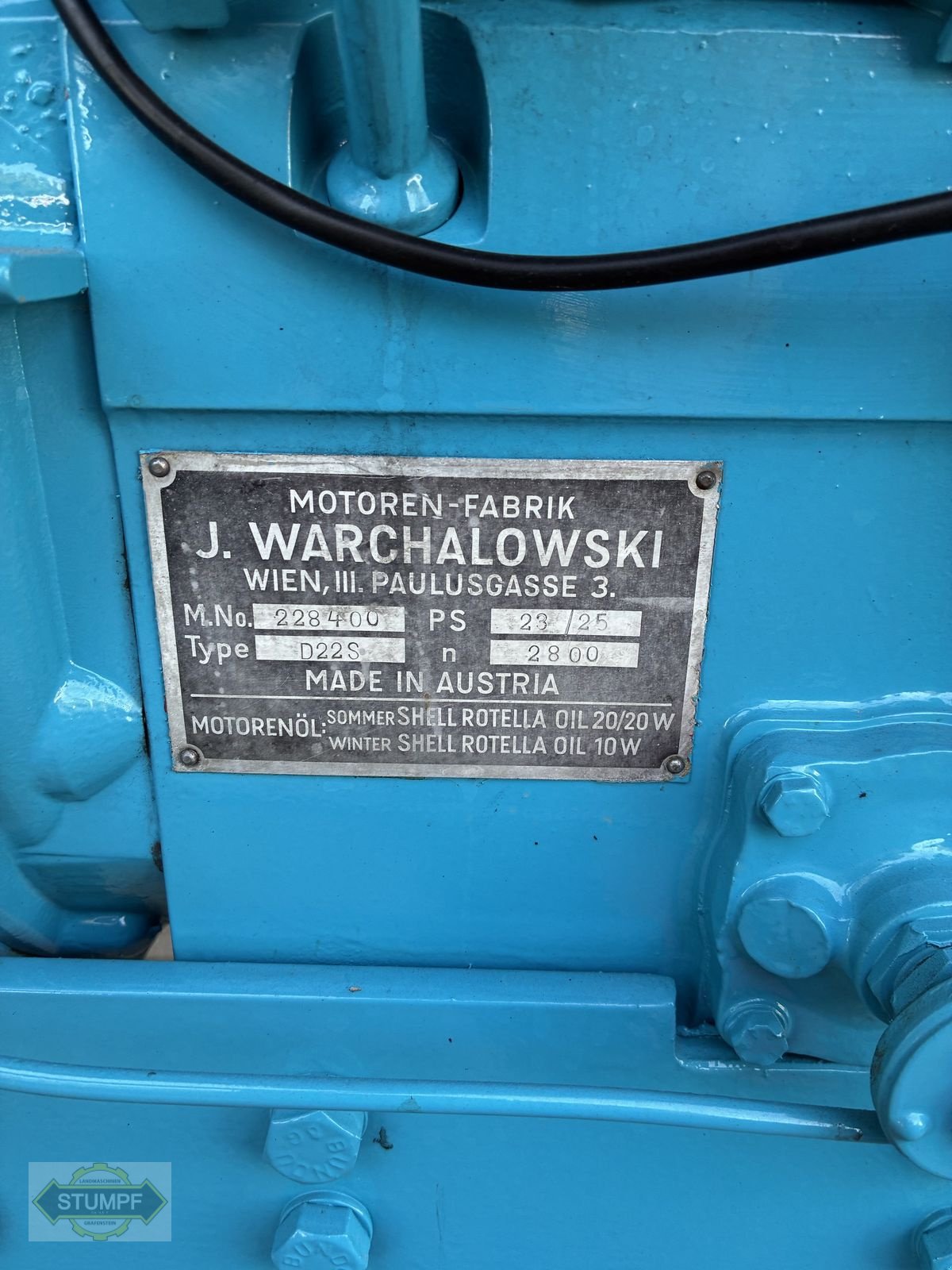 Oldtimer-Traktor του τύπου Warchalowski Warchalowski WT 25, Gebrauchtmaschine σε Grafenstein (Φωτογραφία 9)