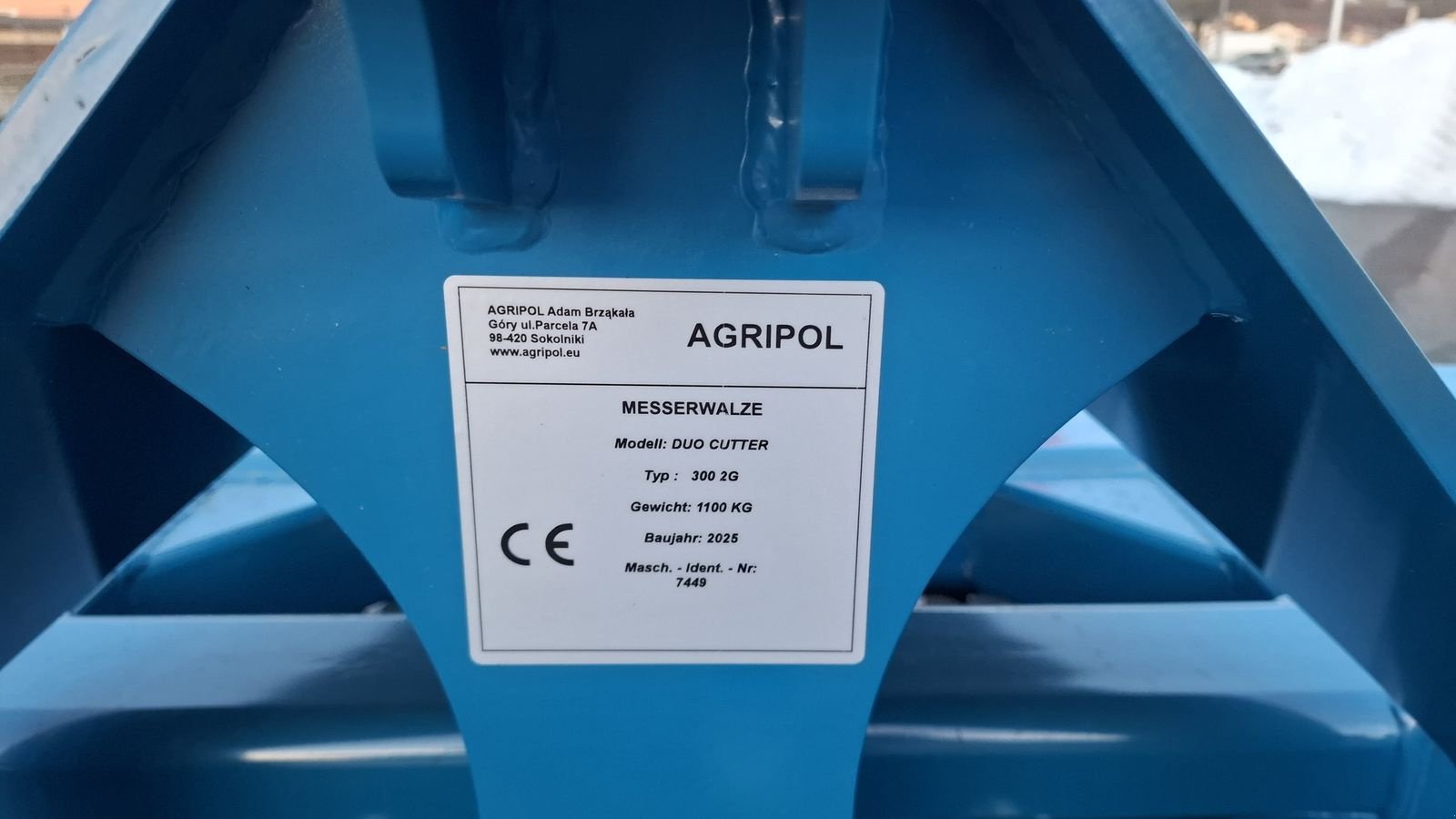 Packer & Walze Türe ait Agripol Duo Cutter, Gebrauchtmaschine içinde Saxen (resim 3)