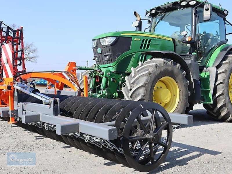 Packer & Walze des Typs AgroXX AgroXX FRONTPACKER--6.0 m Hydro mit Lenkbock - 700mm Ringe--, Neumaschine in Ennigerloh (Bild 1)