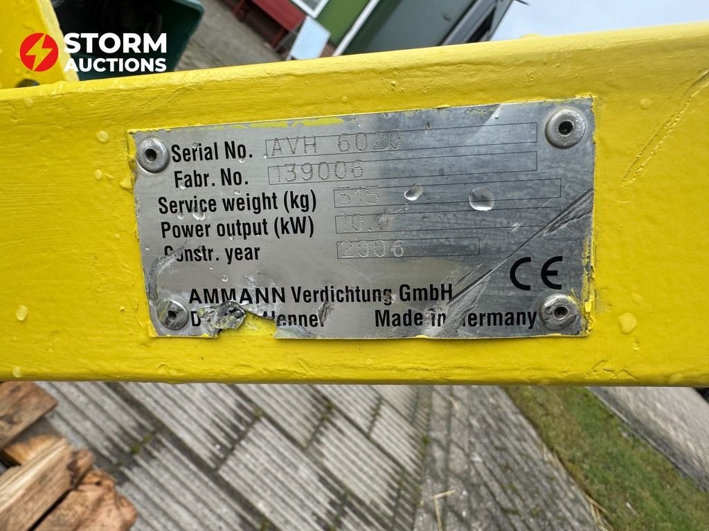 Packer & Walze typu Ammann Ach 6020, Gebrauchtmaschine w Schijf (Zdjęcie 7)