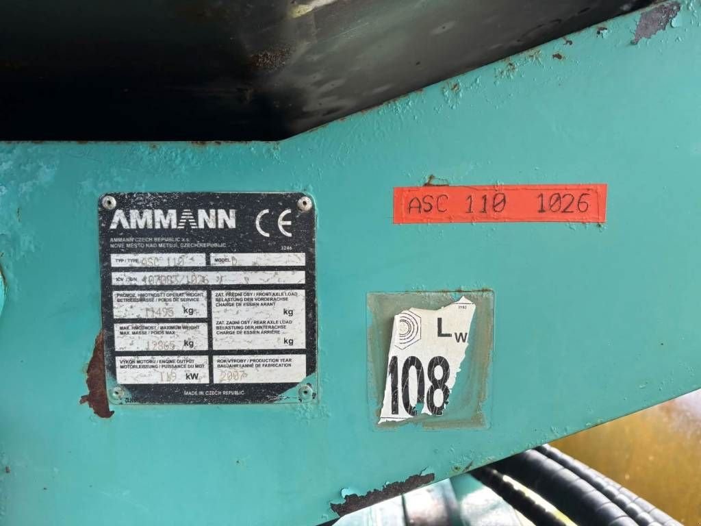 Packer & Walze a típus Ammann ASC110 D, Gebrauchtmaschine ekkor: Venlo (Kép 8)