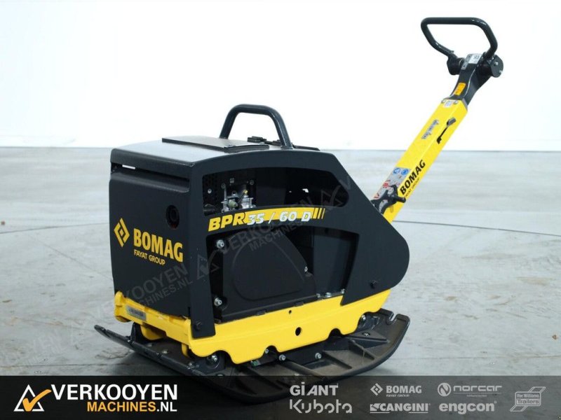 Packer & Walze a típus Bomag BPR35/60D Trilplaat, Neumaschine ekkor: Vessem (Kép 1)