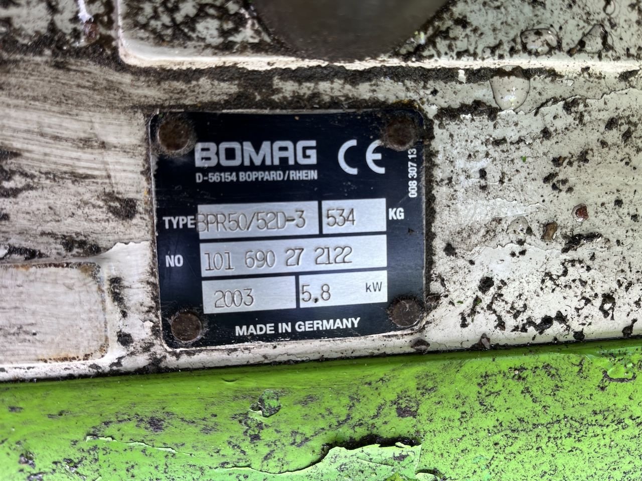 Packer & Walze типа Bomag BPR50 52D-3, Gebrauchtmaschine в Holten (Фотография 5)