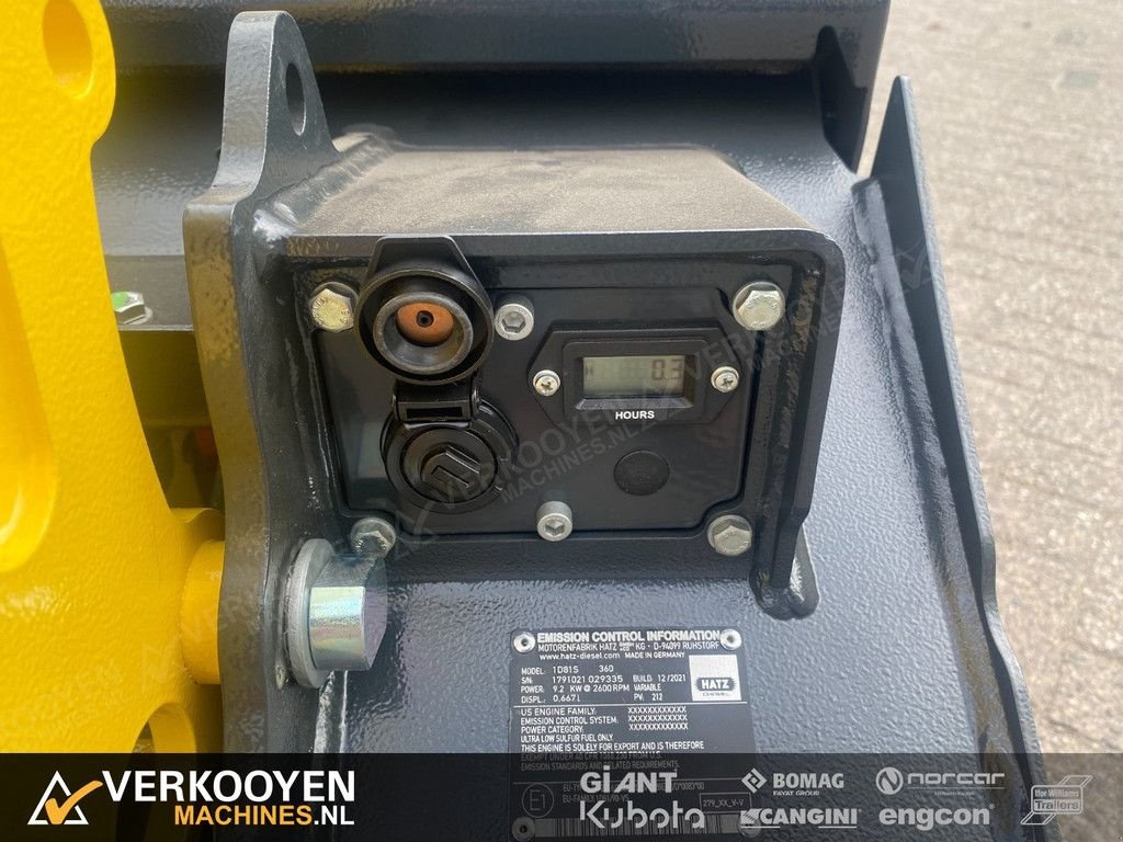 Packer & Walze des Typs Bomag BPR70/70De, Neumaschine in Vessem (Bild 8)