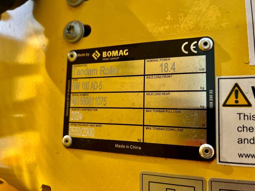 Packer & Walze za tip Bomag BW100 AD-5, Neumaschine u Venlo (Slika 8)