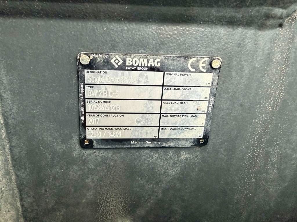 Packer & Walze tipa Bomag BW213D-5, Gebrauchtmaschine u Venlo (Slika 10)