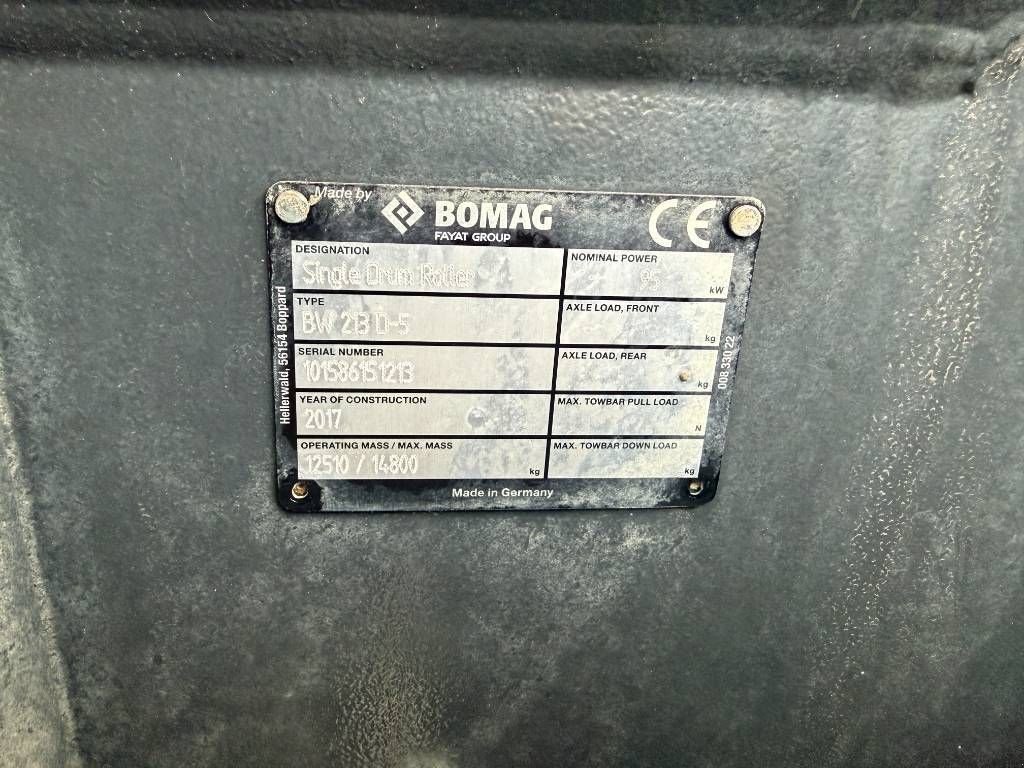 Packer & Walze του τύπου Bomag BW213D-5, Gebrauchtmaschine σε Venlo (Φωτογραφία 8)
