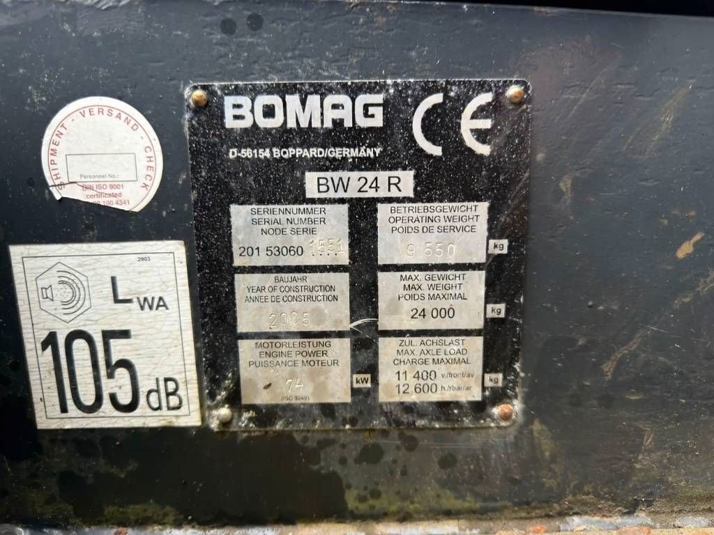 Packer & Walze del tipo Bomag BW24R, Gebrauchtmaschine en Venlo (Imagen 8)