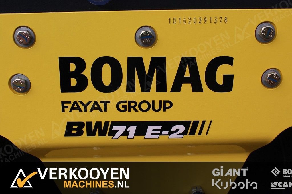 Packer & Walze типа Bomag BW71E-2, Gebrauchtmaschine в Vessem (Фотография 7)