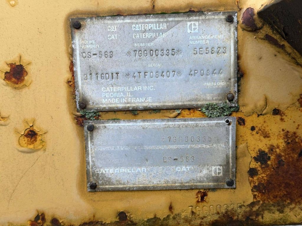 Packer & Walze tipa Caterpillar CS-563 AW, Gebrauchtmaschine u Antwerpen (Slika 11)