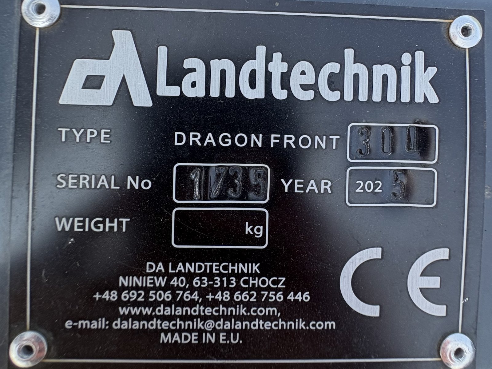 Packer & Walze des Typs DA Landtechnik Dragon Front 300 Prisma DUO, Neumaschine in Oberscheinfeld (Bild 5)