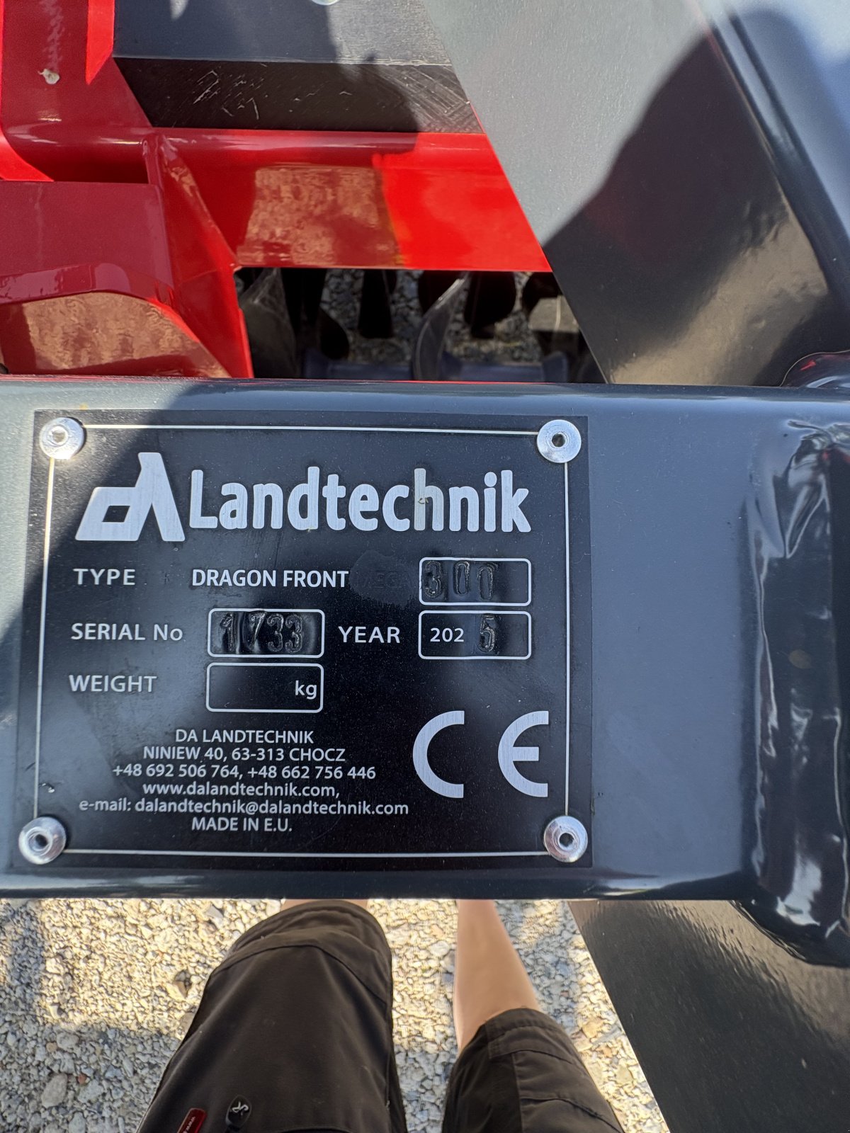 Packer & Walze des Typs DA Landtechnik Dragon Front 300, Neumaschine in Oberscheinfeld (Bild 5)