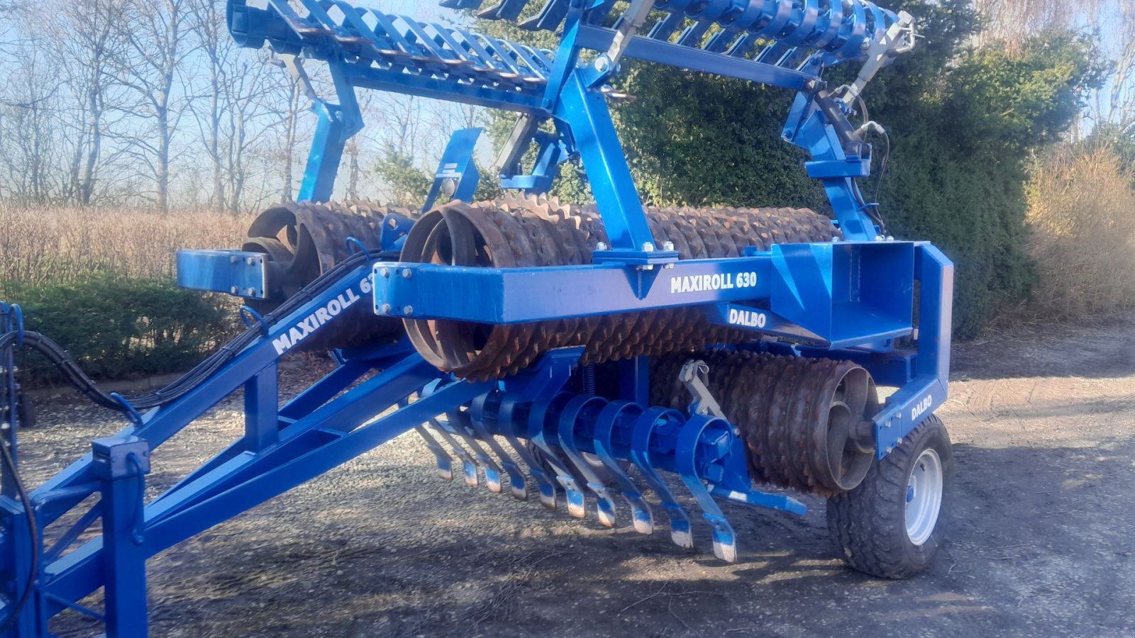 Packer & Walze Türe ait Dalbo 2 stk. Maxiroll 630x 21 tommers Cambridge  med hydr crossboard, Gebrauchtmaschine içinde Skive (resim 1)