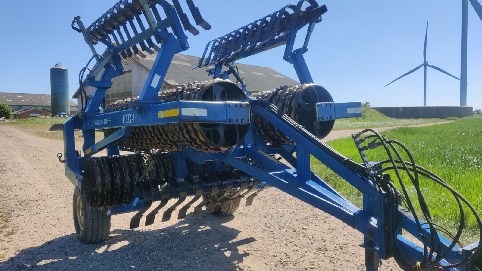 Packer & Walze Türe ait Dalbo 2 stk. Maxiroll 630x 21 tommers Cambridge  med hydr crossboard, Gebrauchtmaschine içinde Skive (resim 6)