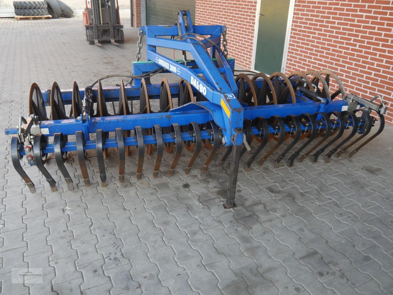 Packer & Walze типа Dalbo Levelflex 2000 3m 800er Ringe mit Crossboard, Gebrauchtmaschine в Borken (Фотография 3)