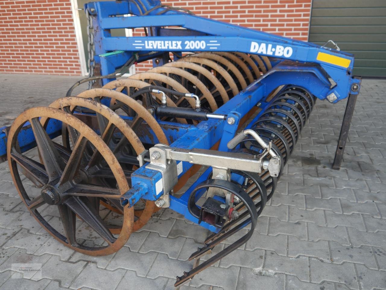 Packer & Walze типа Dalbo Levelflex 2000 3m 800er Ringe mit Crossboard, Gebrauchtmaschine в Borken (Фотография 4)