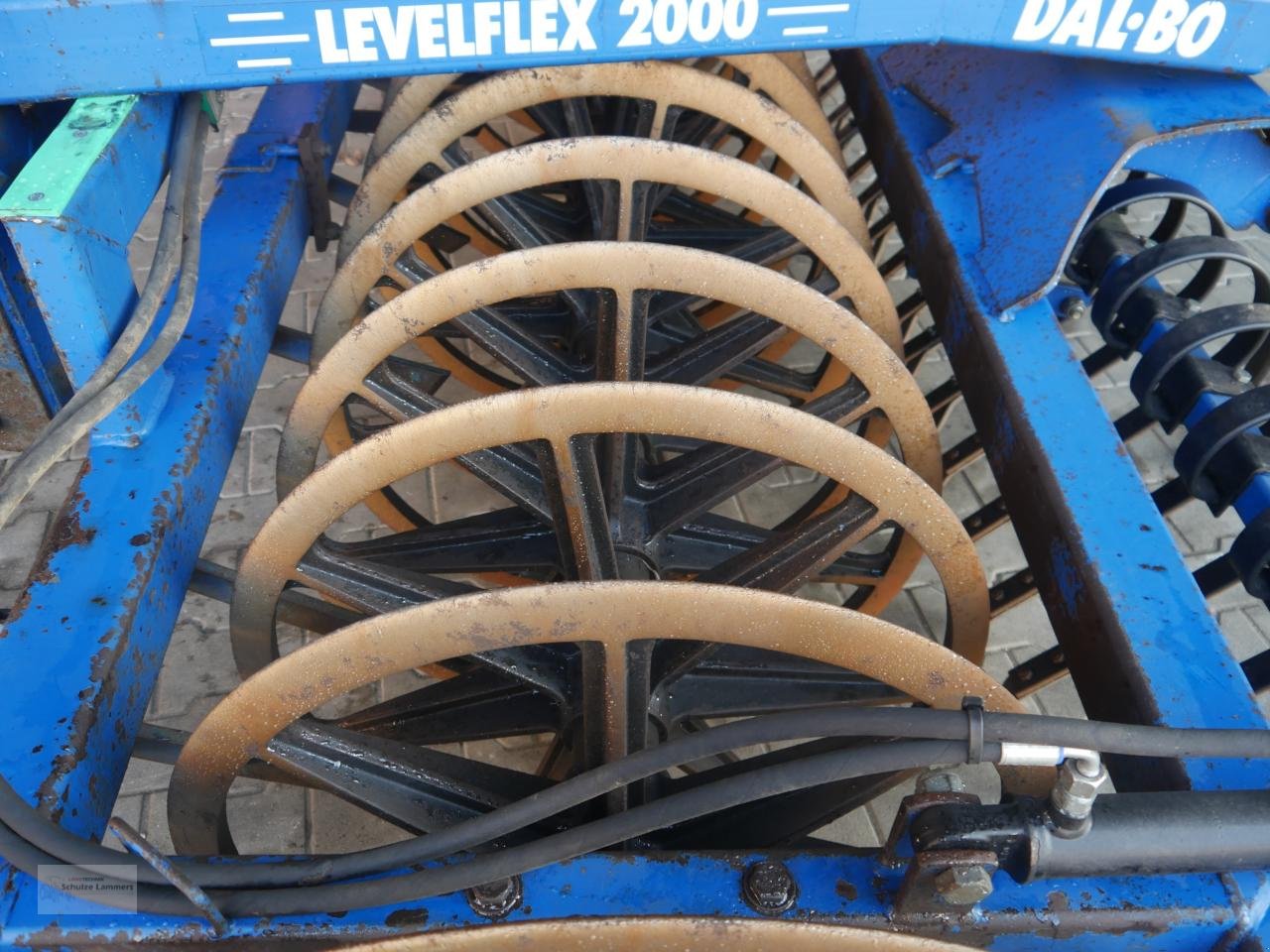 Packer & Walze типа Dalbo Levelflex 2000 3m 800er Ringe mit Crossboard, Gebrauchtmaschine в Borken (Фотография 5)