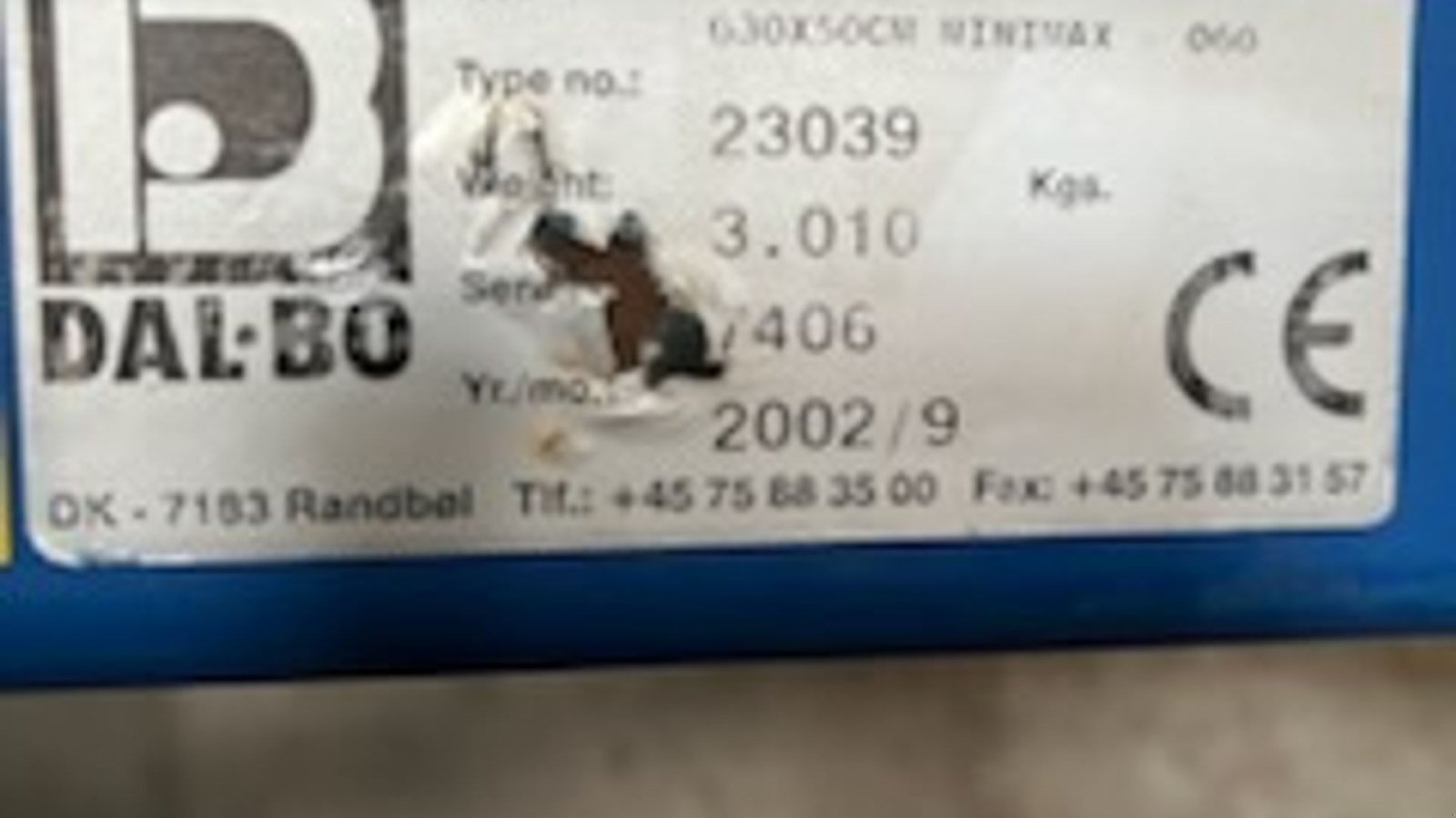 Packer & Walze of the type Dalbo Minimax 630 Cambridge Snowflake, Gebrauchtmaschine in Vrå (Picture 6)