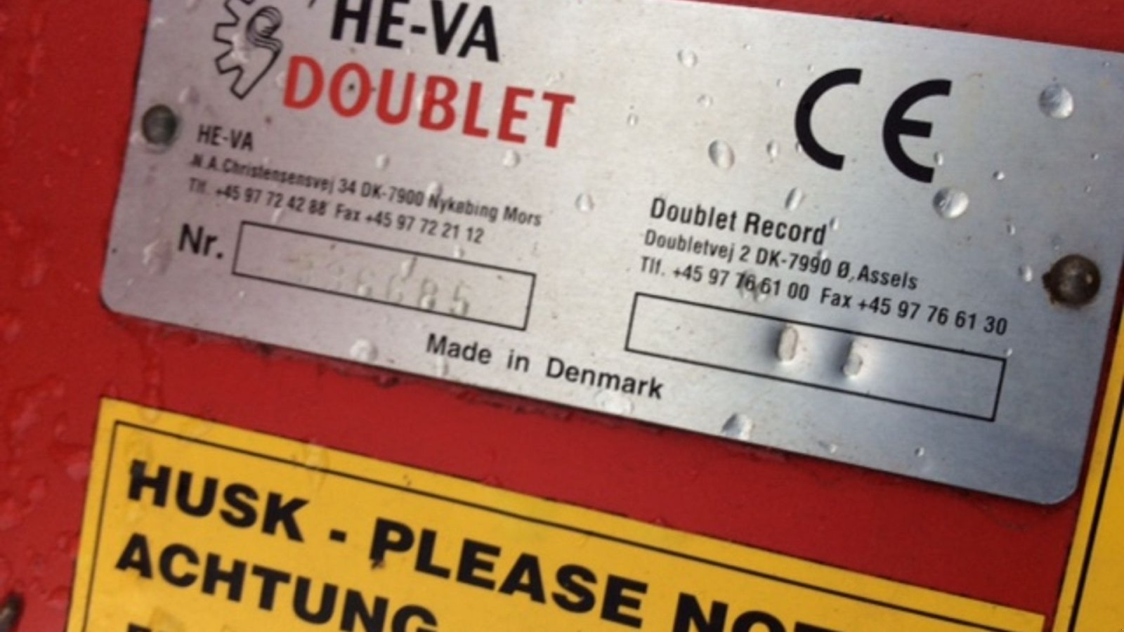 Packer & Walze des Typs Doublet Record Tip Roller, Gebrauchtmaschine in Søllested (Bild 6)