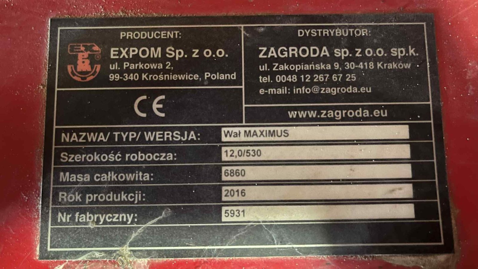 Packer & Walze of the type Expom Maximus 12.3, Gebrauchtmaschine in Vojens (Picture 6)