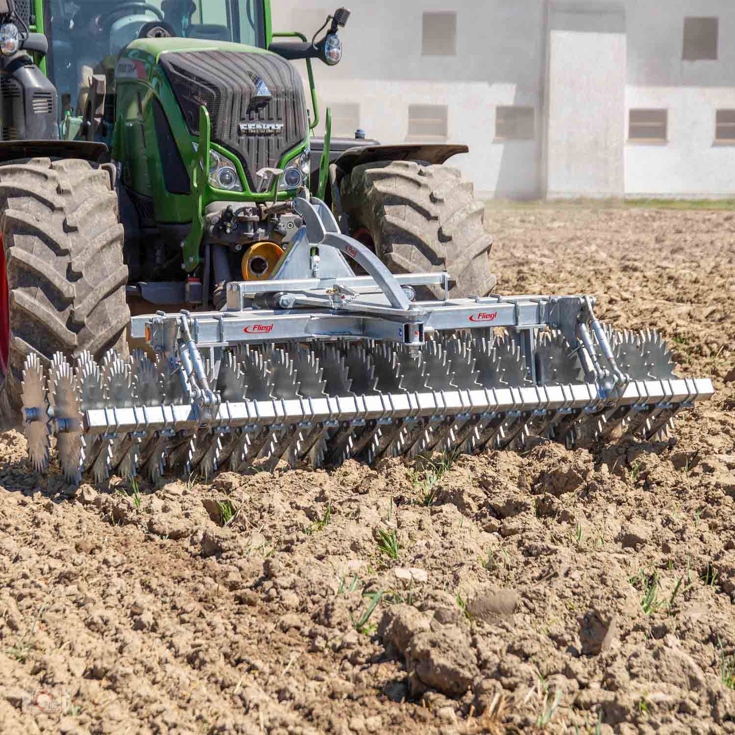 Packer & Walze a típus Fliegl Profiwalze 3,0m Frontpacker Lenkbock, Neumaschine ekkor: Tiefenbach (Kép 1)