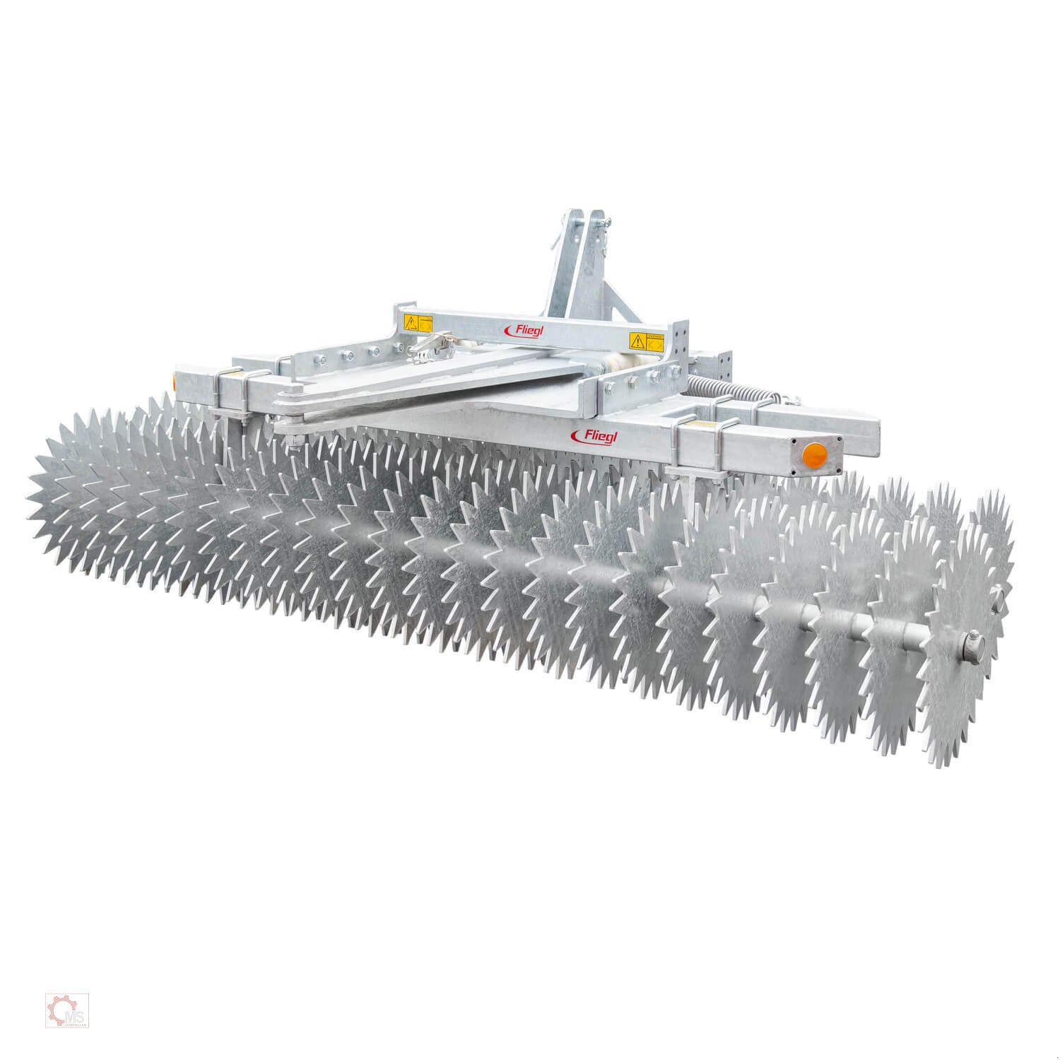 Packer & Walze del tipo Fliegl Profiwalze 3,0m Frontpacker Lenkbock, Neumaschine In Tiefenbach (Immagine 13)