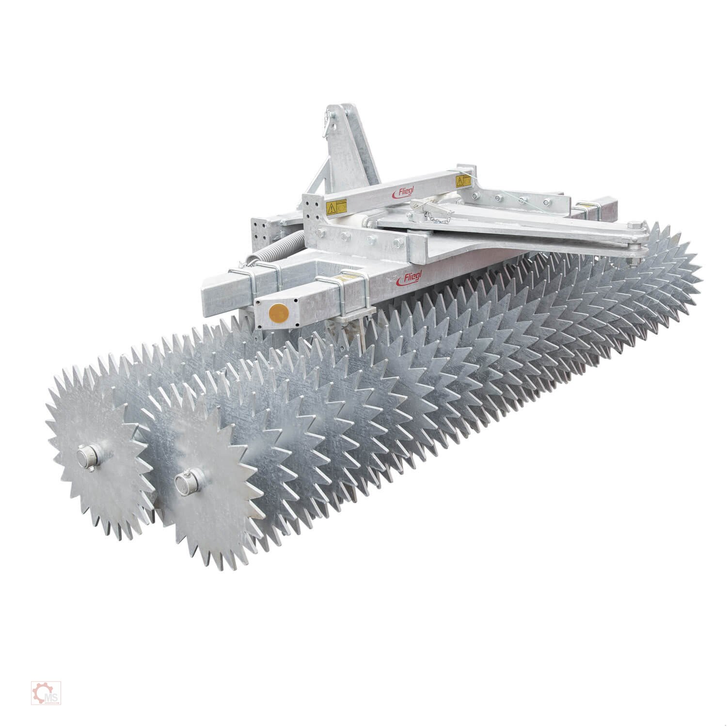 Packer & Walze del tipo Fliegl Profiwalze 3,0m Frontpacker Lenkbock, Neumaschine In Tiefenbach (Immagine 15)