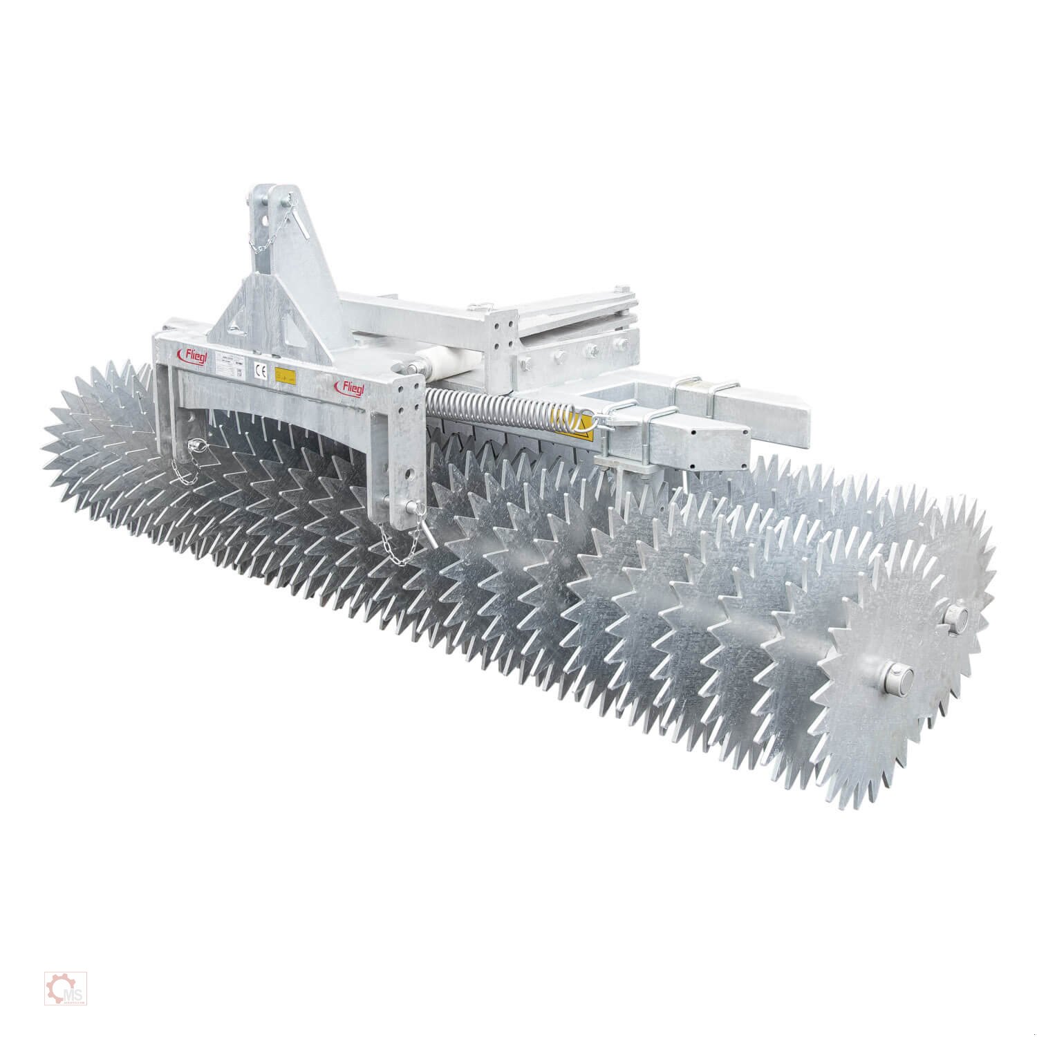 Packer & Walze del tipo Fliegl Profiwalze 3,0m Frontpacker Lenkbock, Neumaschine In Tiefenbach (Immagine 16)