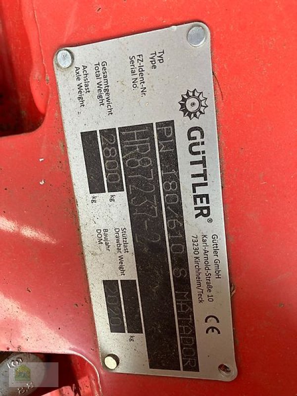 Packer & Walze от тип Güttler PW 180/610  S  Matador, Gebrauchtmaschine в Salsitz (Снимка 5)