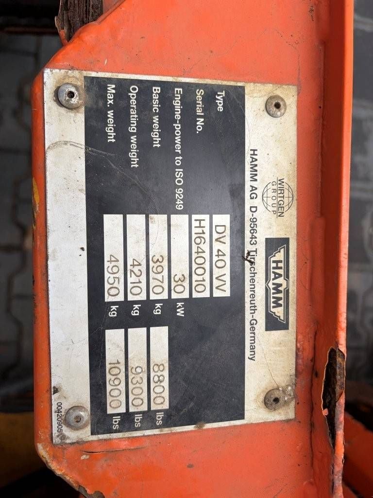 Packer & Walze του τύπου Hamm DV40VV, Gebrauchtmaschine σε Antwerpen (Φωτογραφία 11)