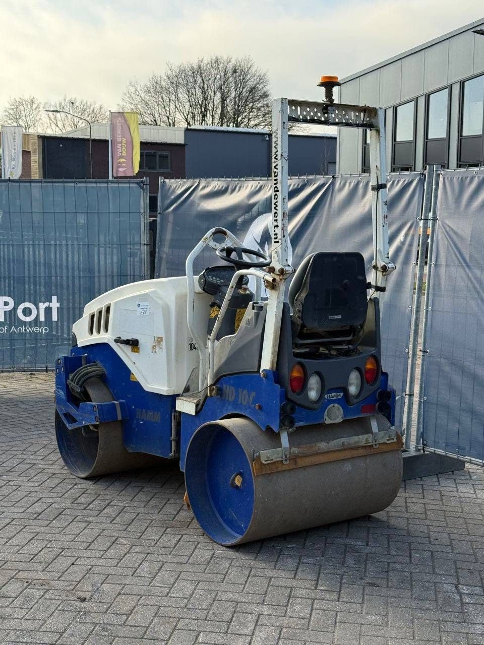 Packer & Walze Türe ait Hamm HD 10C VV, Gebrauchtmaschine içinde Antwerpen (resim 4)