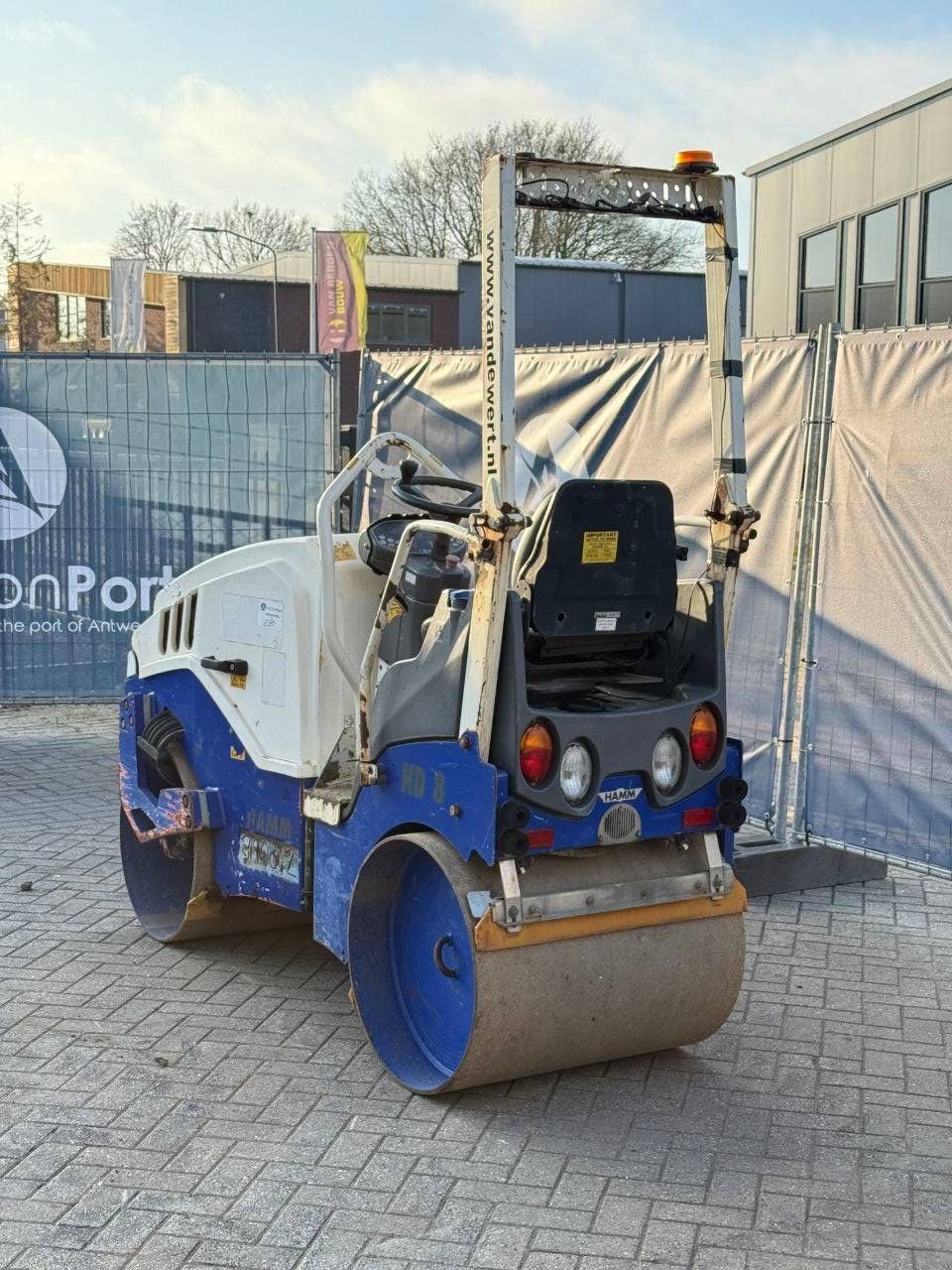 Packer & Walze des Typs Hamm HD 8 VV, Gebrauchtmaschine in Antwerpen (Bild 4)