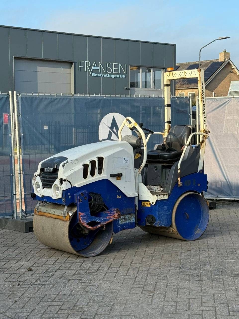 Packer & Walze des Typs Hamm HD 8 VV, Gebrauchtmaschine in Antwerpen (Bild 10)