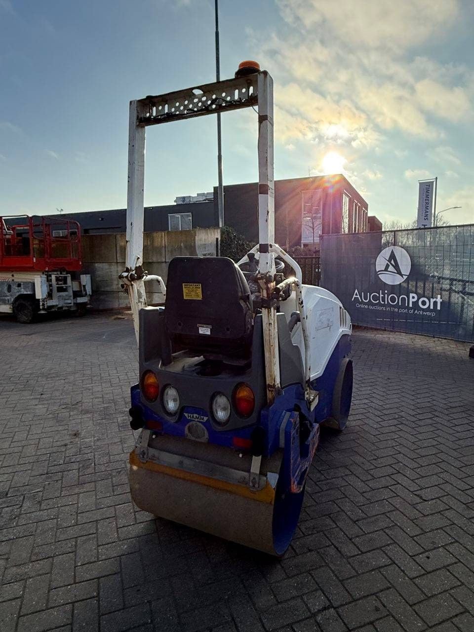 Packer & Walze del tipo Hamm HD 8 VV, Gebrauchtmaschine en Antwerpen (Imagen 7)