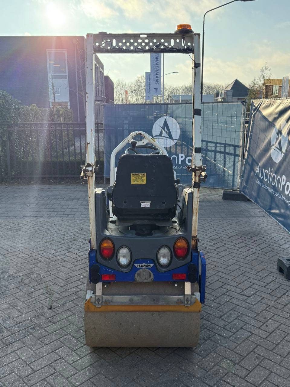 Packer & Walze del tipo Hamm HD 8 VV, Gebrauchtmaschine en Antwerpen (Imagen 5)