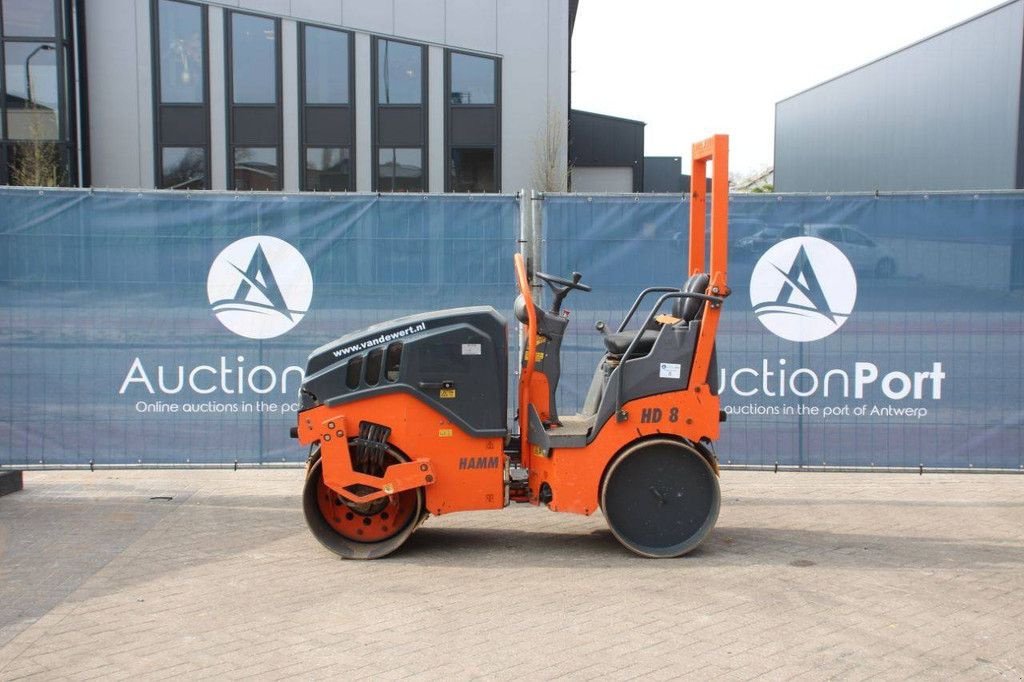 Packer & Walze za tip Hamm HD 8 VV, Gebrauchtmaschine u Antwerpen (Slika 2)