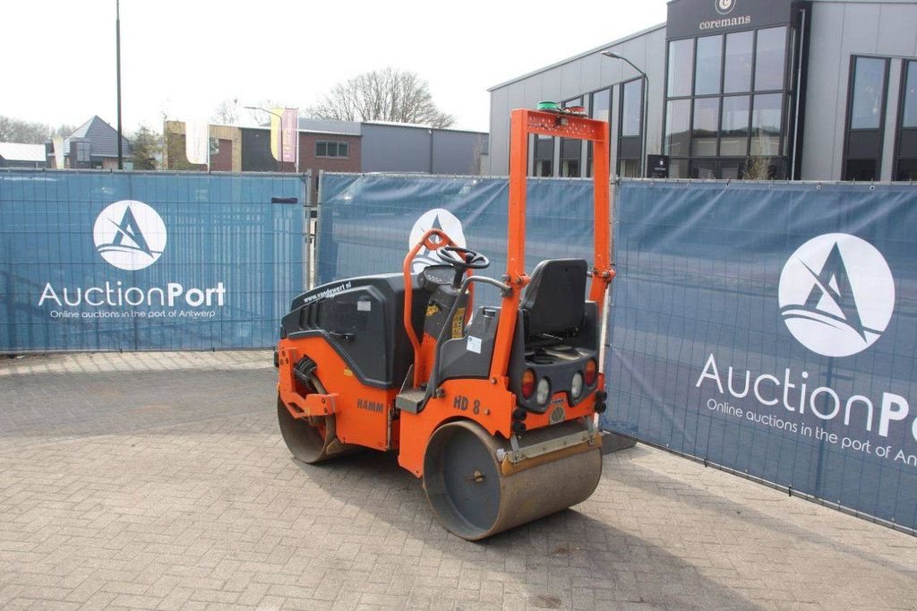Packer & Walze za tip Hamm HD 8 VV, Gebrauchtmaschine u Antwerpen (Slika 3)