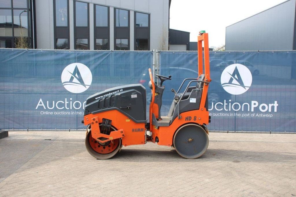 Packer & Walze za tip Hamm HD 8 VV, Gebrauchtmaschine u Antwerpen (Slika 2)