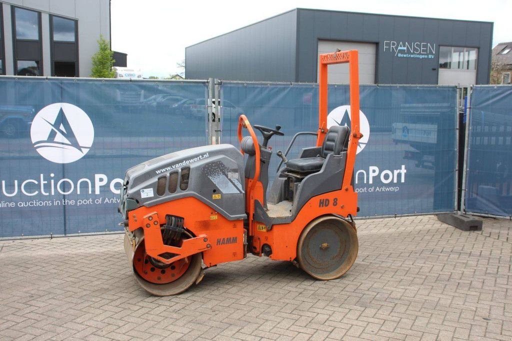 Packer & Walze del tipo Hamm HD8VV, Gebrauchtmaschine In Antwerpen (Immagine 1)