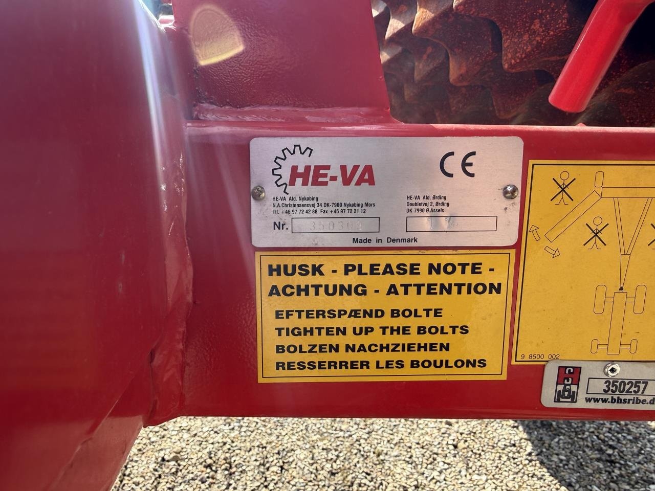 Packer & Walze del tipo HE-VA 6,3 MTR, Gebrauchtmaschine en Ribe (Imagen 2)