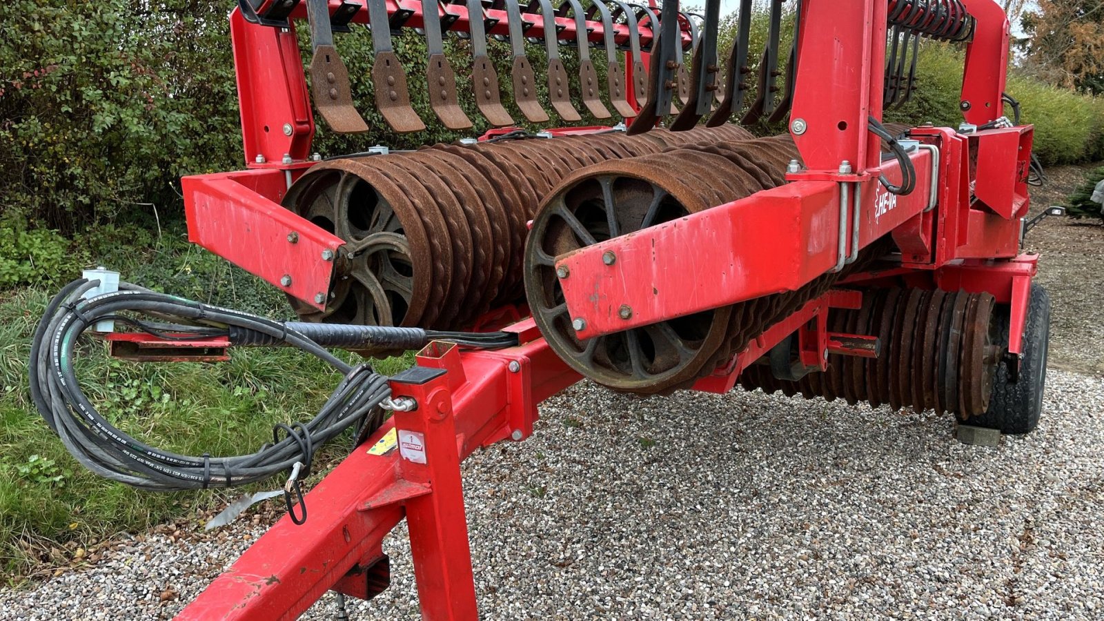 Packer & Walze Türe ait HE-VA HE-VA TIP ROLLER 8.20 m. Cambridge + Crossboard, Gebrauchtmaschine içinde Borre (resim 4)