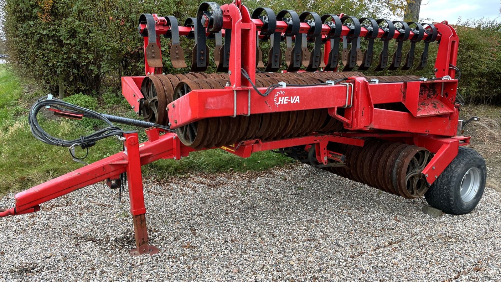 Packer & Walze Türe ait HE-VA HE-VA TIP ROLLER 8.20 m. Cambridge + Crossboard, Gebrauchtmaschine içinde Borre (resim 1)