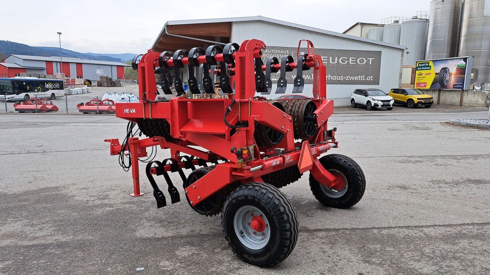 Packer & Walze des Typs HE-VA Tip-Roller 630 HD, Vorführmaschine in Zwettl (Bild 10)