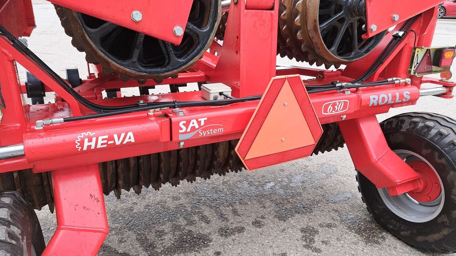 Packer & Walze des Typs HE-VA Tip-Roller 630 HD, Vorführmaschine in Zwettl (Bild 26)