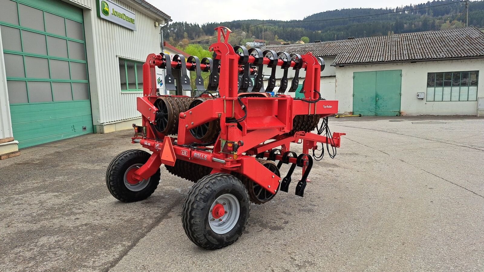 Packer & Walze des Typs HE-VA Tip-Roller 630 HD, Vorführmaschine in Zwettl (Bild 8)