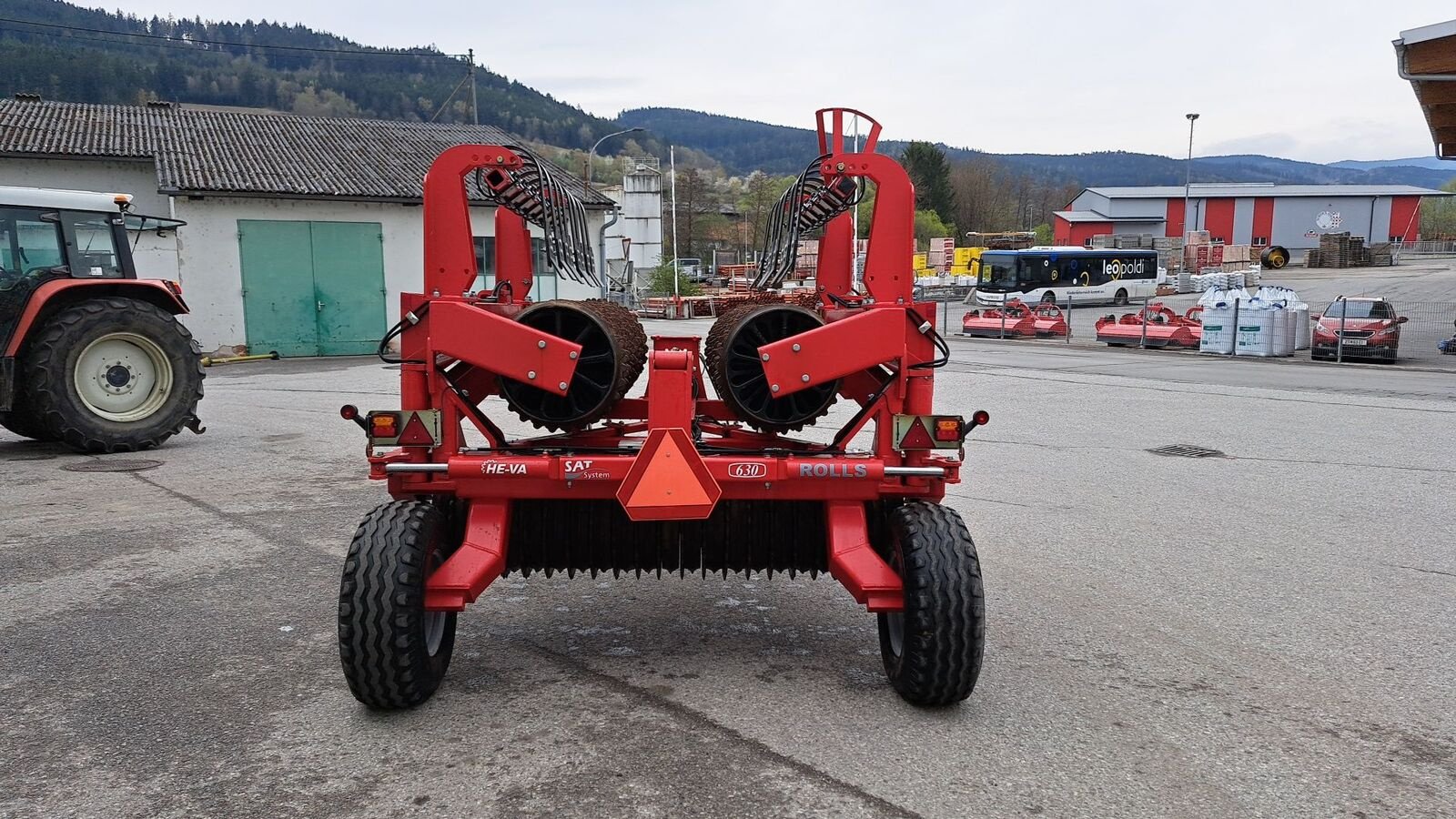 Packer & Walze des Typs HE-VA Tip-Roller 630 HD, Vorführmaschine in Zwettl (Bild 18)