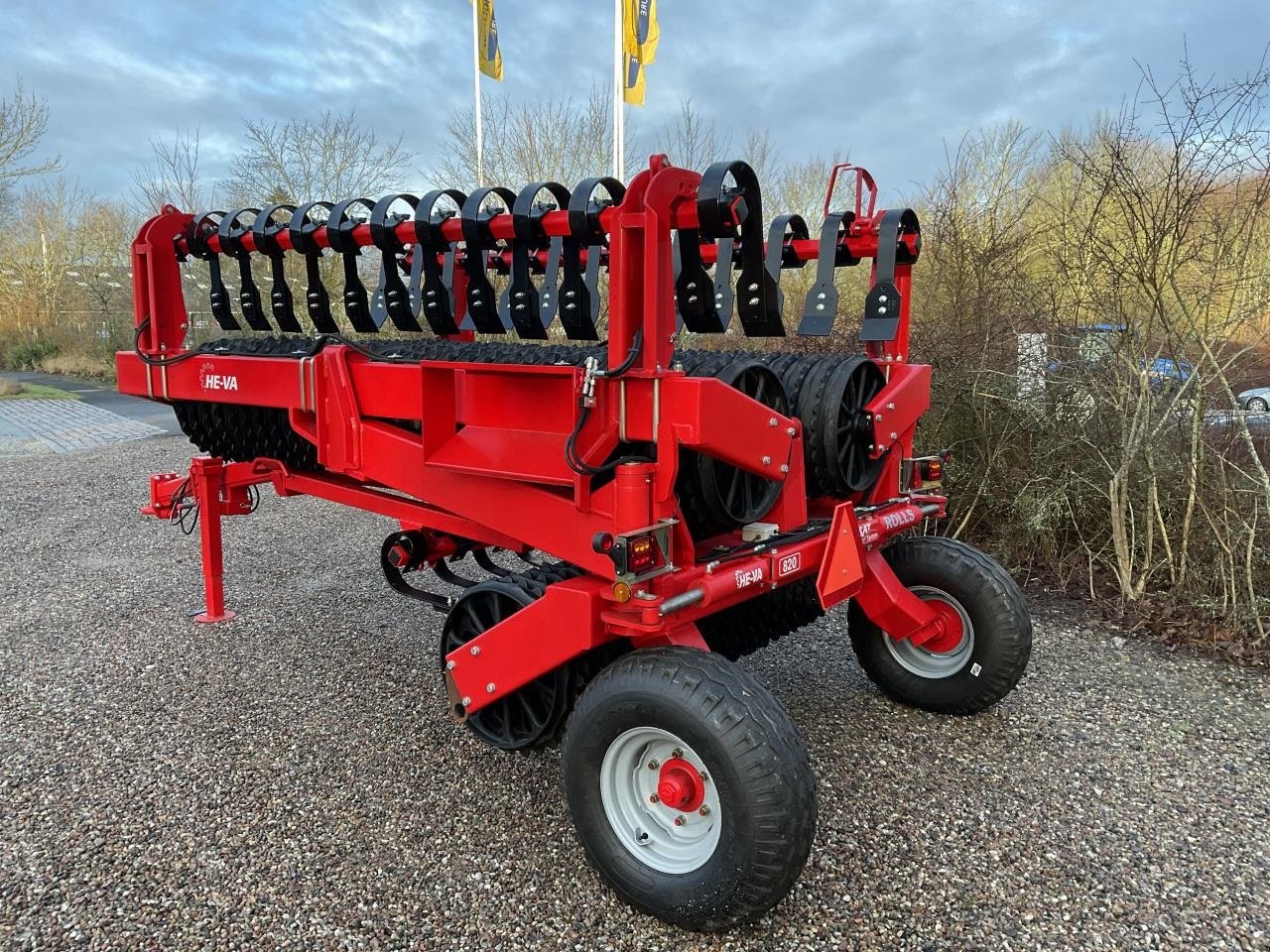 Packer & Walze des Typs HE-VA TIP-ROLLER 8,2 M, Gebrauchtmaschine in Maribo (Bild 3)