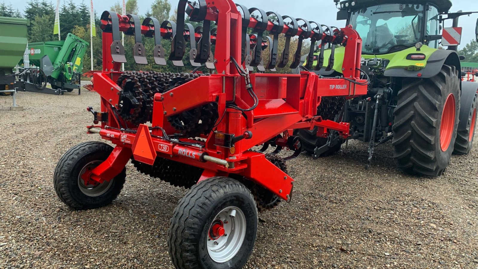 Packer & Walze of the type HE-VA TipRoller 7,3m 550/600 mm. Cross-kill ringe, Gebrauchtmaschine in Tinglev (Picture 3)