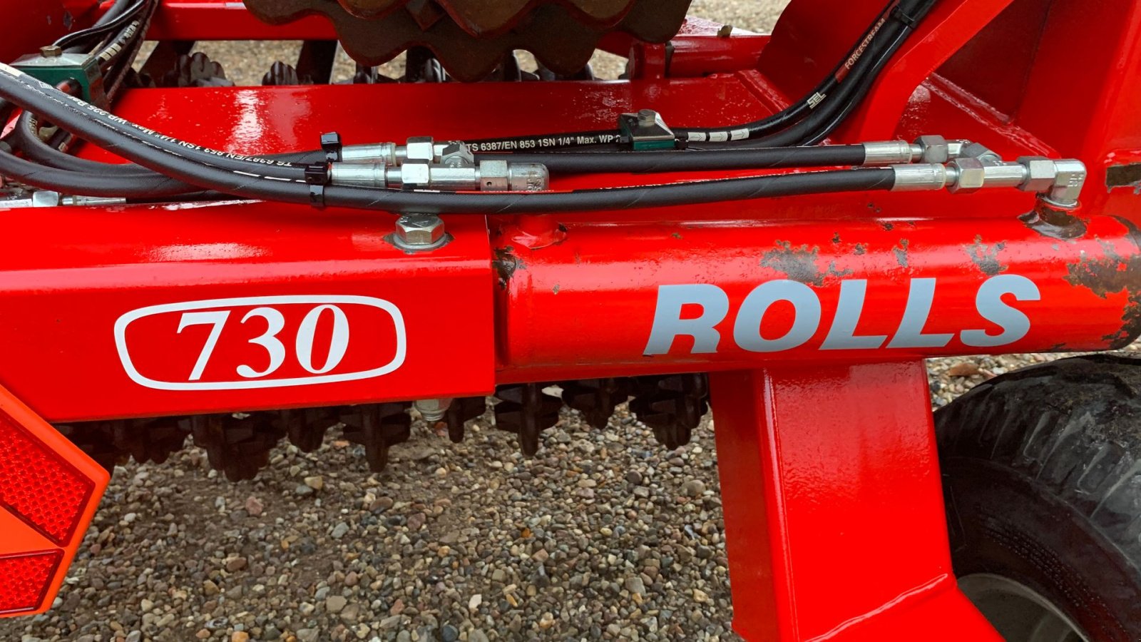 Packer & Walze of the type HE-VA TipRoller 7,3m 550/600 mm. Cross-kill ringe, Gebrauchtmaschine in Tinglev (Picture 7)